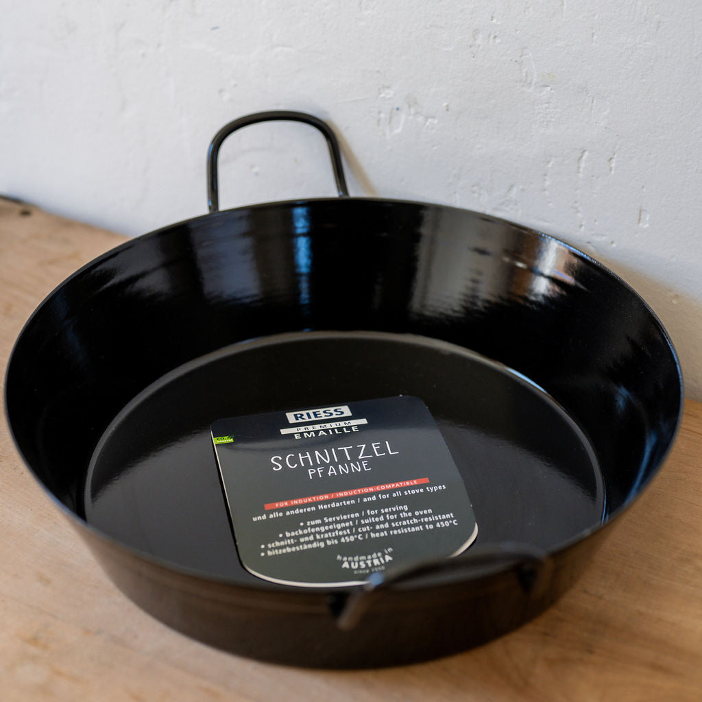 Riess Enamel Schnitzel Pan 34cm | Riess | Miss Arthur | Home Goods | Tasmania