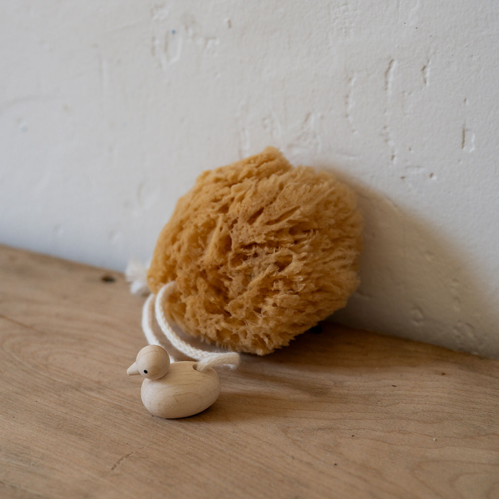 Redecker Natural Bath Sponge with Duck | Redecker | Miss Arthur | Home Goods | Tasmania