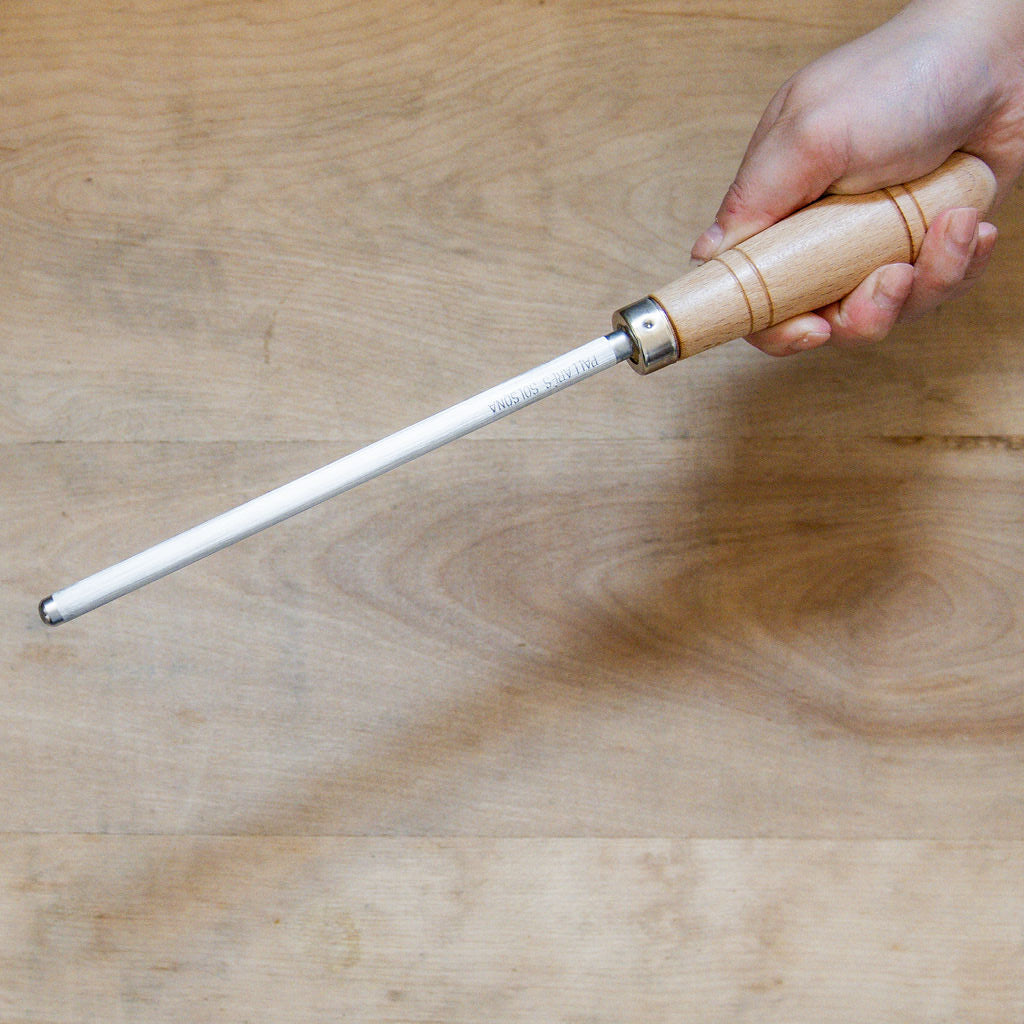 Pallares Solsona Beechwood Handle Sharpening Steel 32.5cm | Pallarès Solsona | Miss Arthur | Home Goods | Tasmania