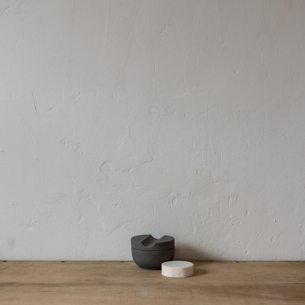 Iris Hantverk Shaving Cup Dark Grey | Iris Hantverk | Miss Arthur | Home Goods | Tasmania