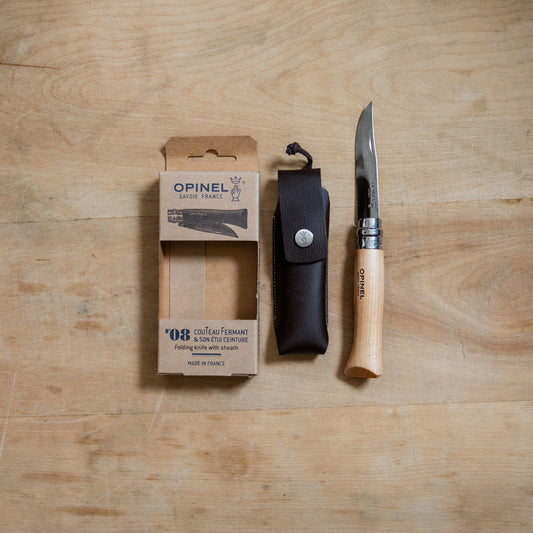 Opinel Folding Knife with Sheath | Opinel | Miss Arthur | Home Goods | Tasmania