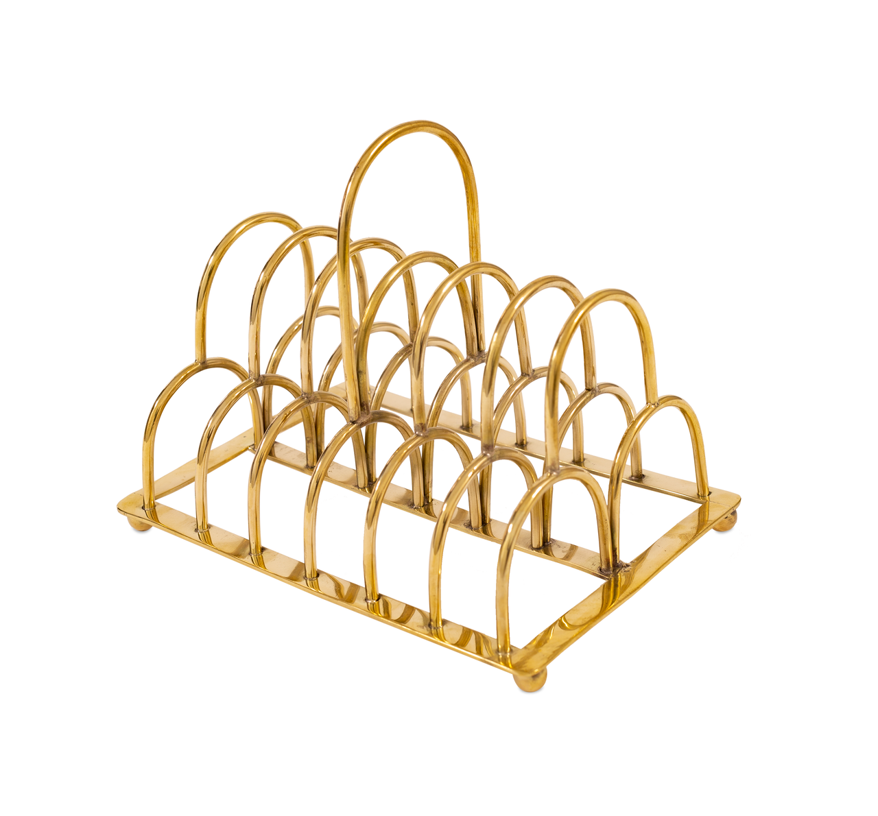 Sir|Madam Brass Plated Toast Stand | Sir|Madam | Miss Arthur | Home Goods | Tasmania