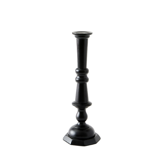 Black Lacquered Candlestick No.2 | Sir|Madam | Miss Arthur | Home Goods | Tasmania