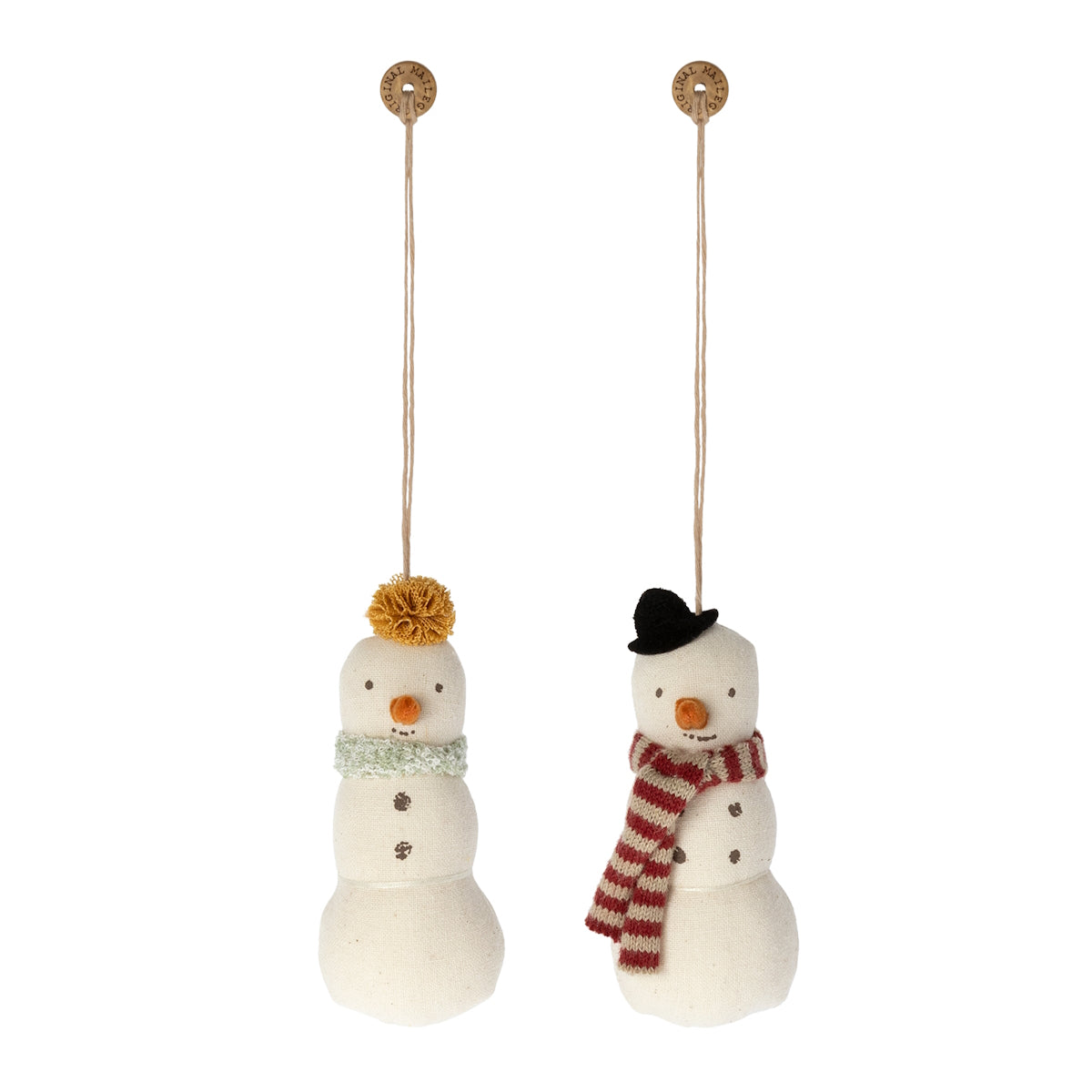 Snowman Ornaments in Suitcase | Maileg Design | Miss Arthur | Home Goods | Tasmania
