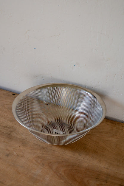 Sori Yanagi Stainless Steel Perforated Colander 23cm | Sori Yanagi | Miss Arthur | Home Goods | Tasmania