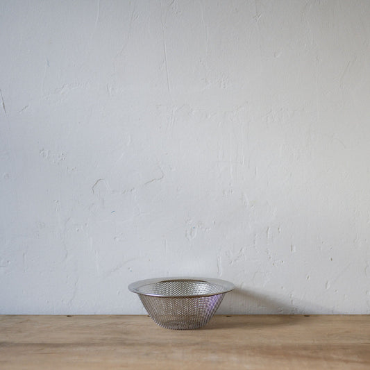 Stainless Steel Perforated Colander 16cm | Sori Yanagi | Miss Arthur | Home Goods | Tasmania