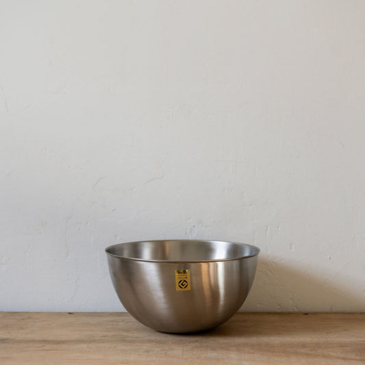 Sori Yanagi Stainless Steel Mixing Bowl 23cm | Sori Yanagi | Miss Arthur | Home Goods | Tasmania