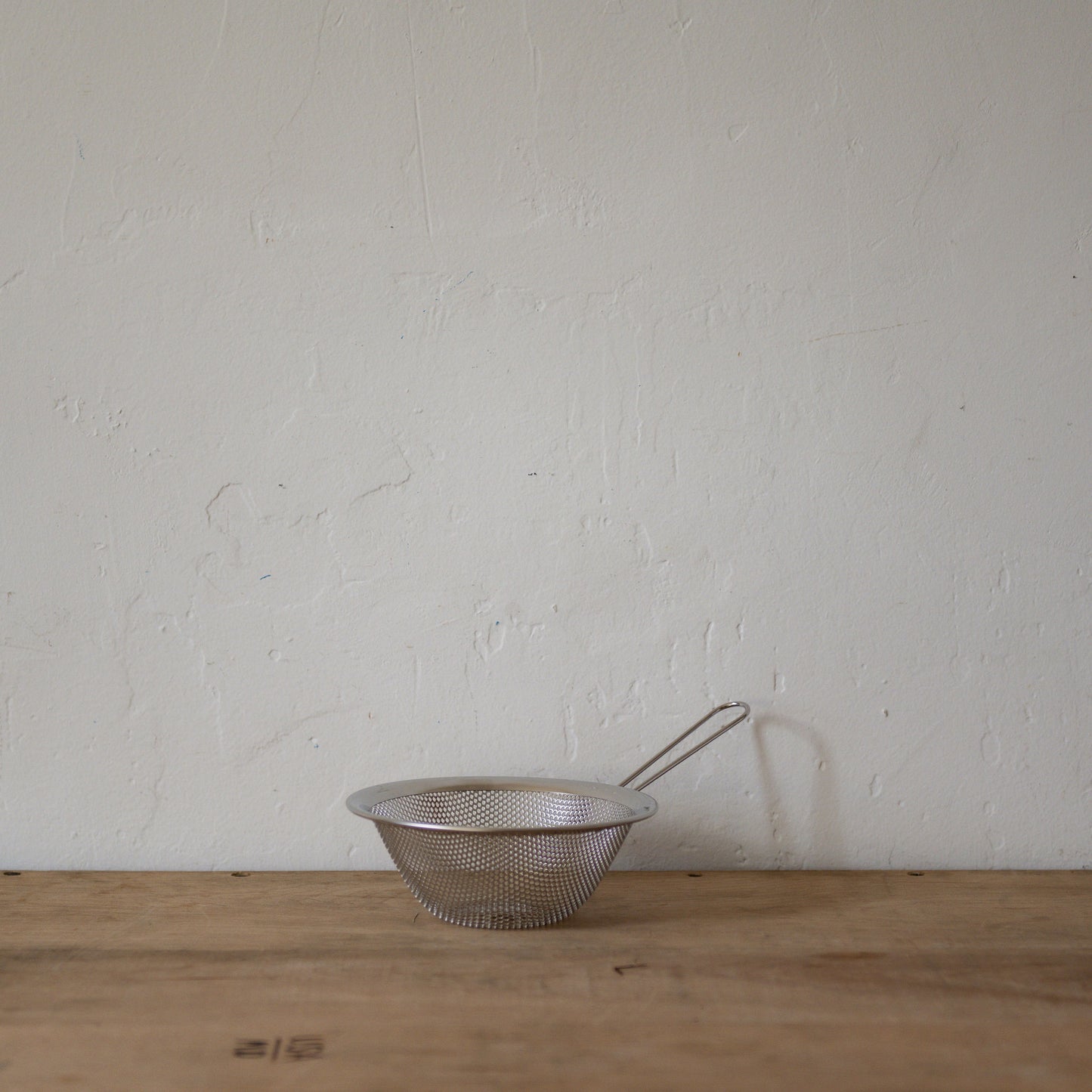 Sori Yanagi Stainless Steel Perforated Strainer with Handle 16cm | Sori Yanagi | Miss Arthur | Home Goods | Tasmania