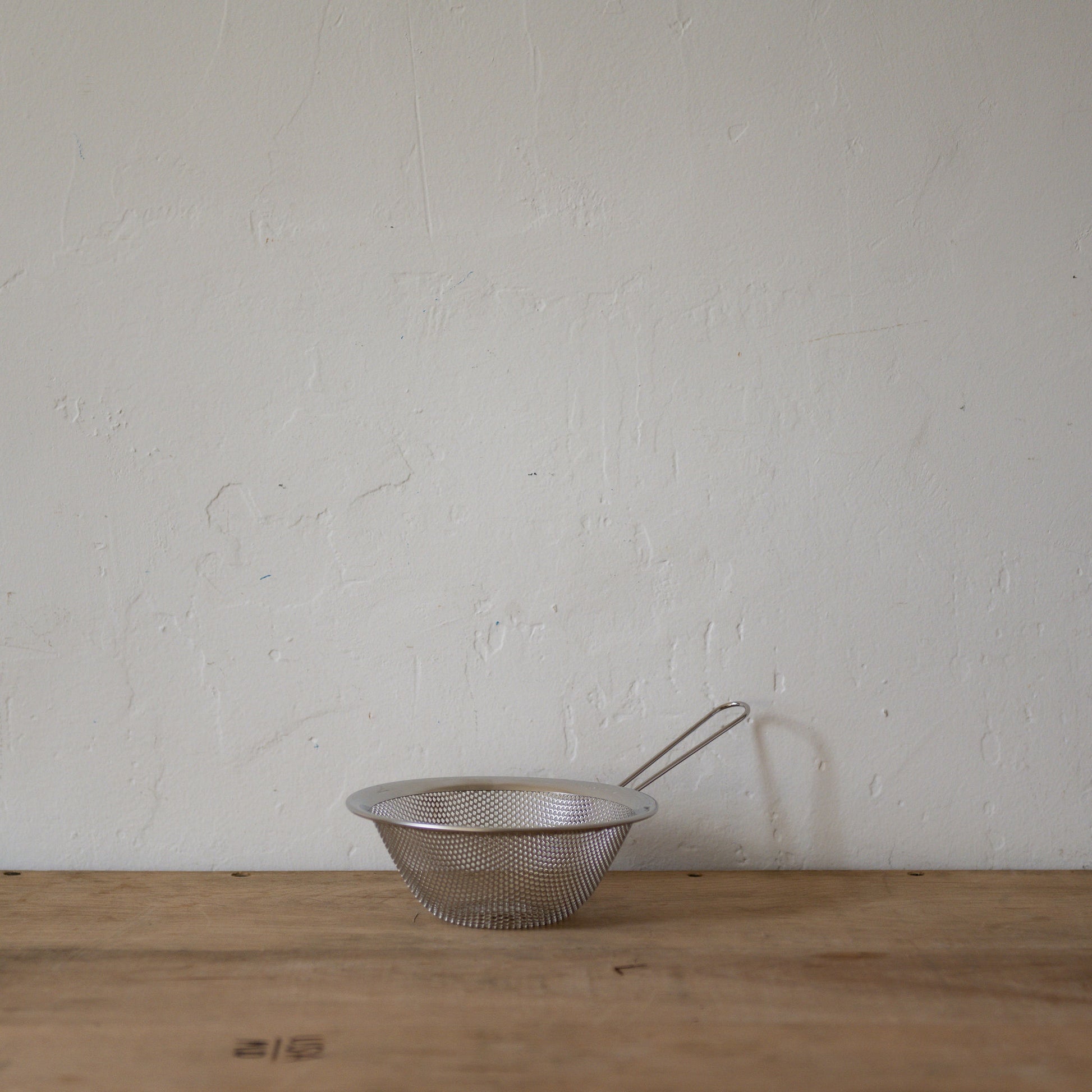 Sori Yanagi Stainless Steel Perforated Strainer with Handle 16cm | Sori Yanagi | Miss Arthur | Home Goods | Tasmania