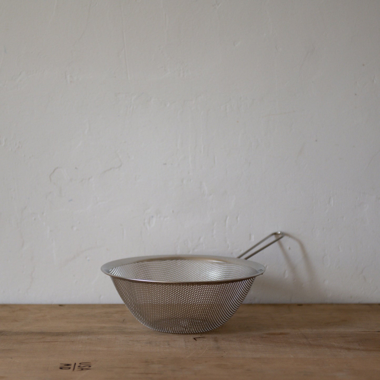 Sori Yanagi Stainless Steel Perforated Strainer with Handle 23cm | Sori Yanagi | Miss Arthur | Home Goods | Tasmania