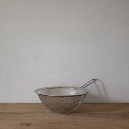 Sori Yanagi Stainless Steel Perforated Strainer with Handle 23cm | Sori Yanagi | Miss Arthur | Home Goods | Tasmania