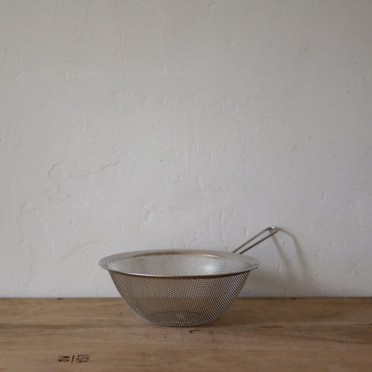 Sori Yanagi Stainless Steel Perforated Strainer with Handle 23cm | Sori Yanagi | Miss Arthur | Home Goods | Tasmania