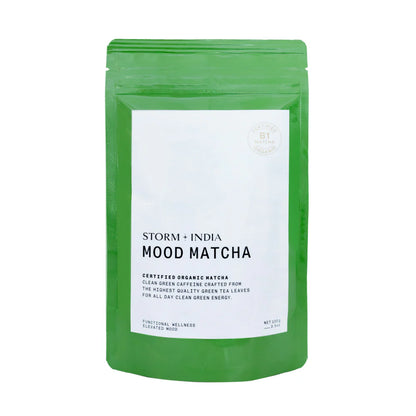 Storm & India Mood Matcha Pouch 100g | Storm & India | Miss Arthur | Home Goods | Tasmania