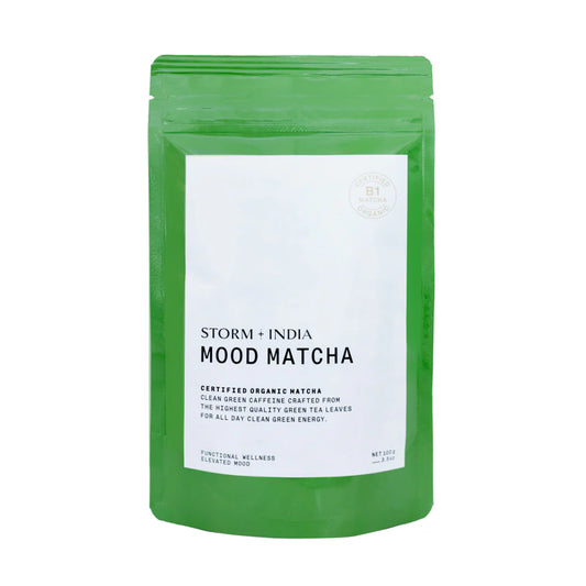 Storm & India Mood Matcha Pouch 100g | Storm & India | Miss Arthur | Home Goods | Tasmania
