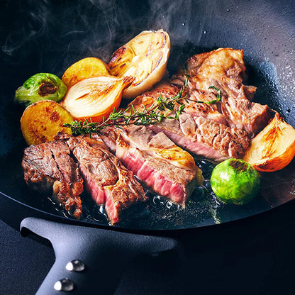 Takumi Japan Magma Plate Iron Stir Fry Pan 28cm | Takumi Japan | Miss Arthur | Home Goods | Tasmania
