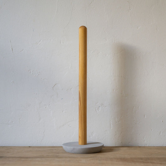 Iris Hantverk Toilet Paper Holder Birch Grey Concrete | Iris Hantverk | Miss Arthur | Home Goods | Tasmania