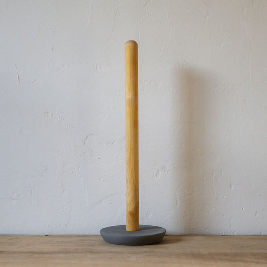 Iris Hantverk Toilet Paper Holder Birch Dark Grey Concrete | Iris Hantverk | Miss Arthur | Home Goods | Tasmania