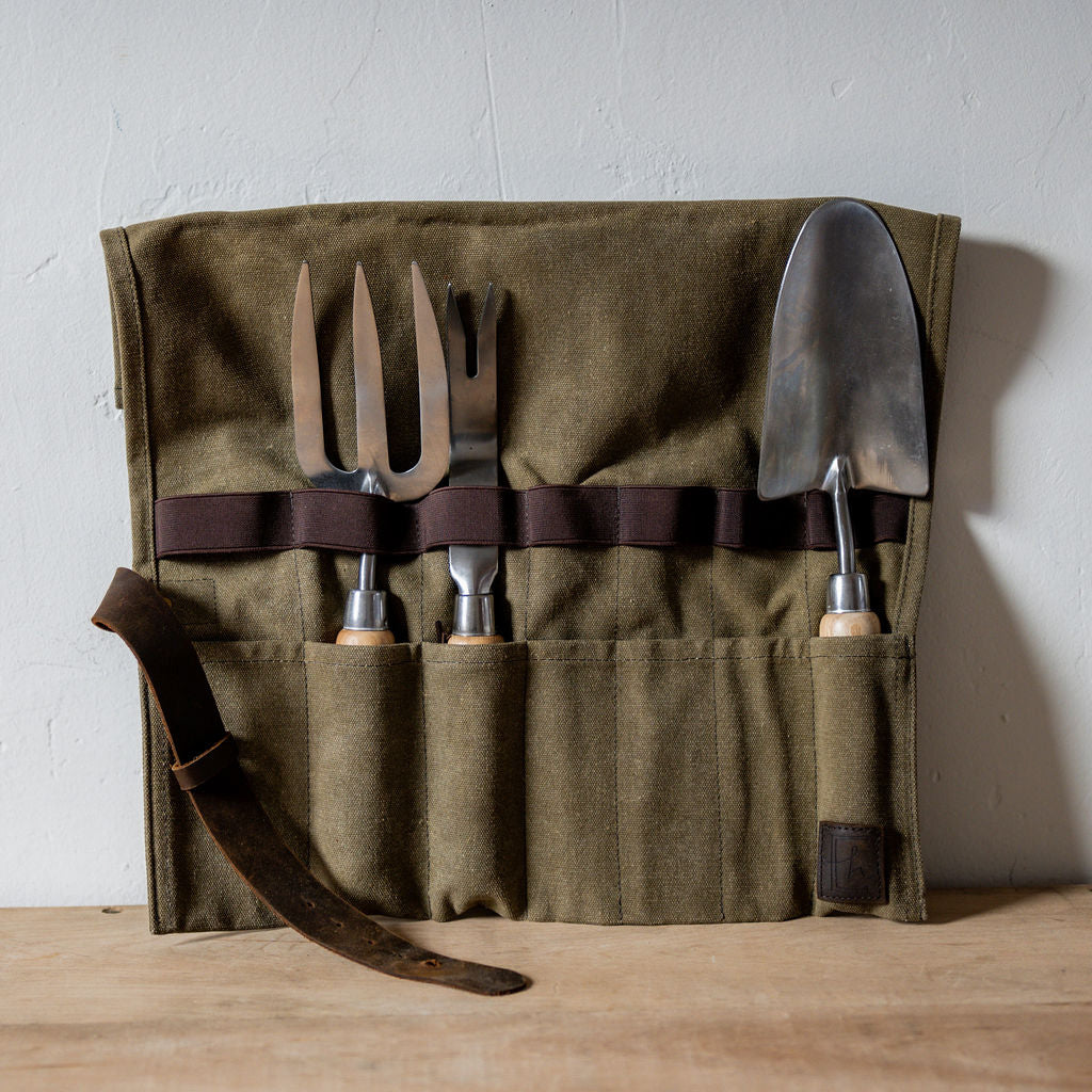 Waxed Canvas Tool Roll | Heaven in Earth | Miss Arthur | Home Goods | Tasmania