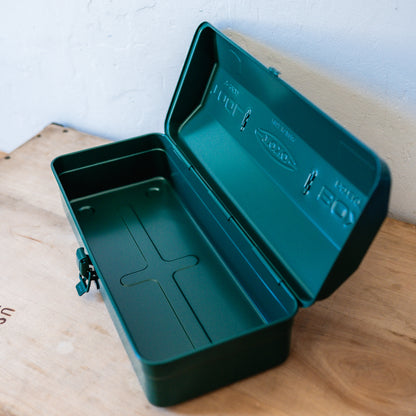 Toyo Steel Camber-Top Toolbox Antique Green Y-350 | Toyo | Miss Arthur | Home Goods | Tasmania