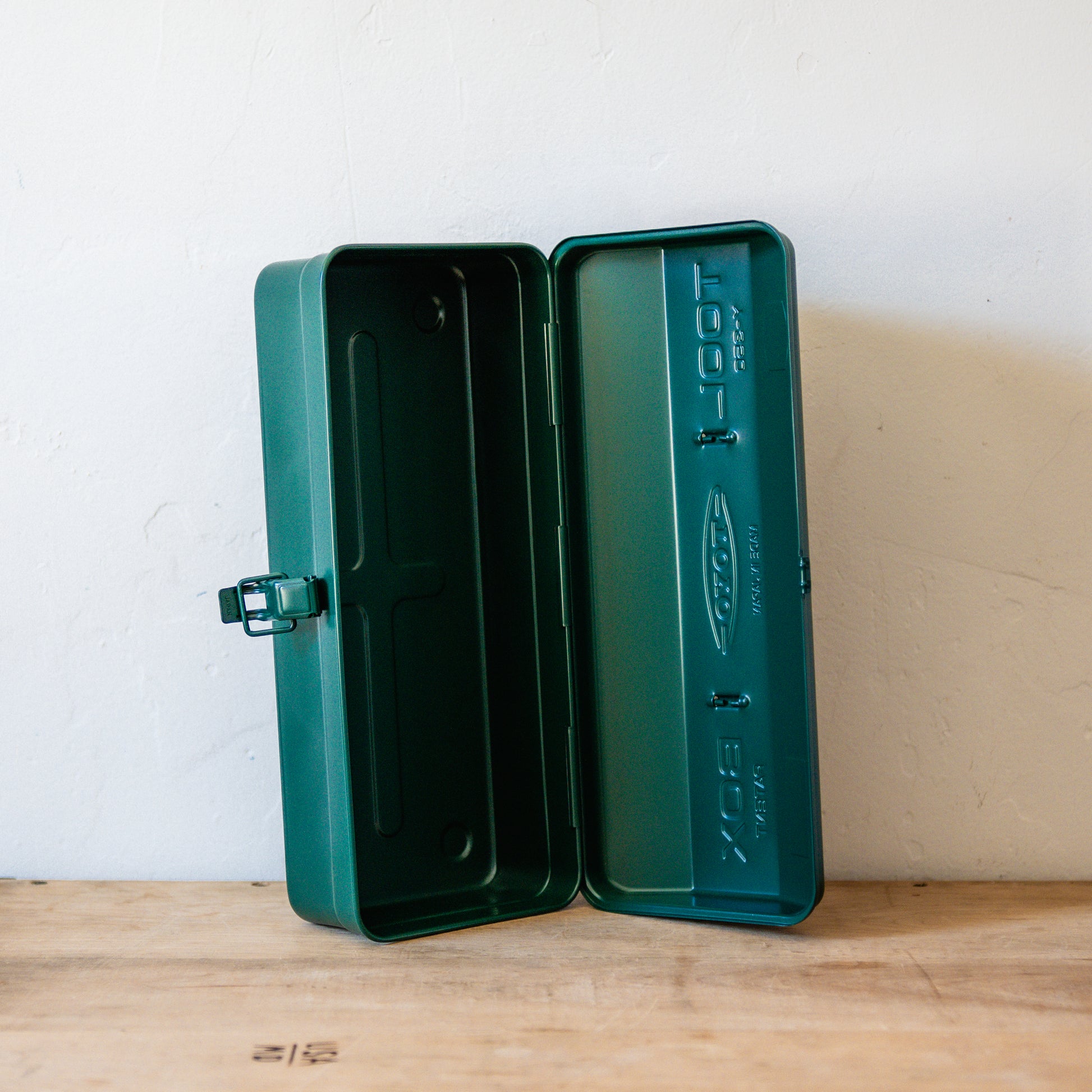 Toyo Steel Camber-Top Toolbox Antique Green Y-350 | Toyo | Miss Arthur | Home Goods | Tasmania