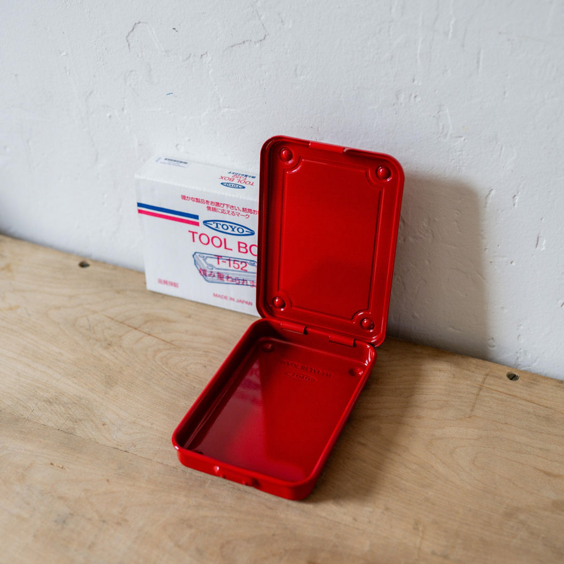 Toyo Steel Component Box Small Red T-152 | Toyo | Miss Arthur | Home Goods | Tasmania