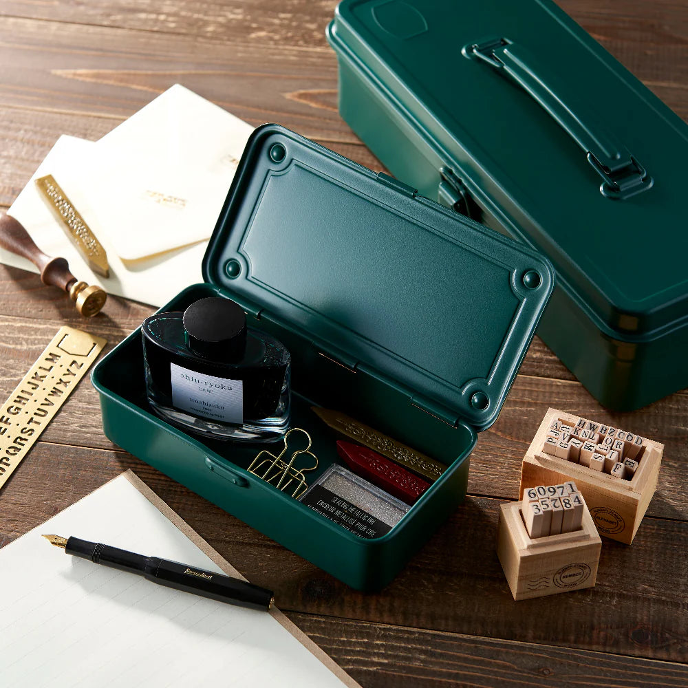 Toyo Steel Component Box Large Antique Green T-190 | Toyo | Miss Arthur | Home Goods | Tasmania