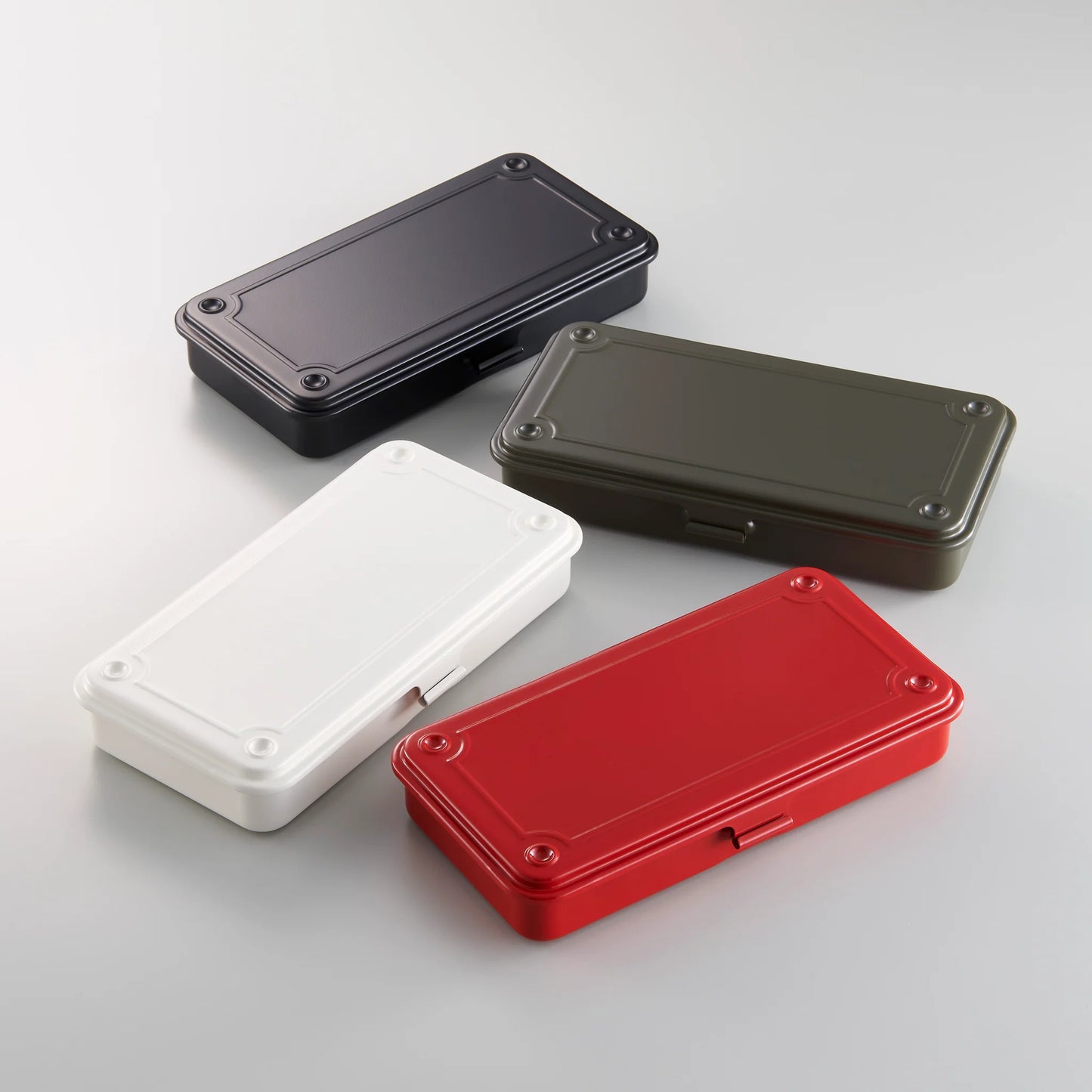 Toyo Steel Component Box Flat White T-192 | Toyo | Miss Arthur | Home Goods | Tasmania