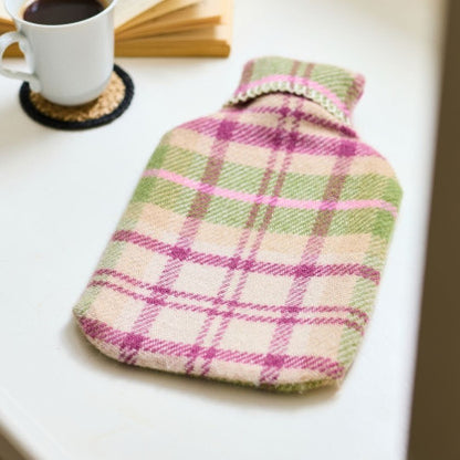 Tweedmill Textiles Hot Water Bottle Cover Cottage Pink | Tweedmill Textiles | Miss Arthur | Home Goods | Tasmania
