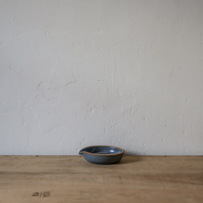 Pottery Soap Dish with Spout Blue | Artisanal Goods | Miss Arthur | Home Goods | Tasmania