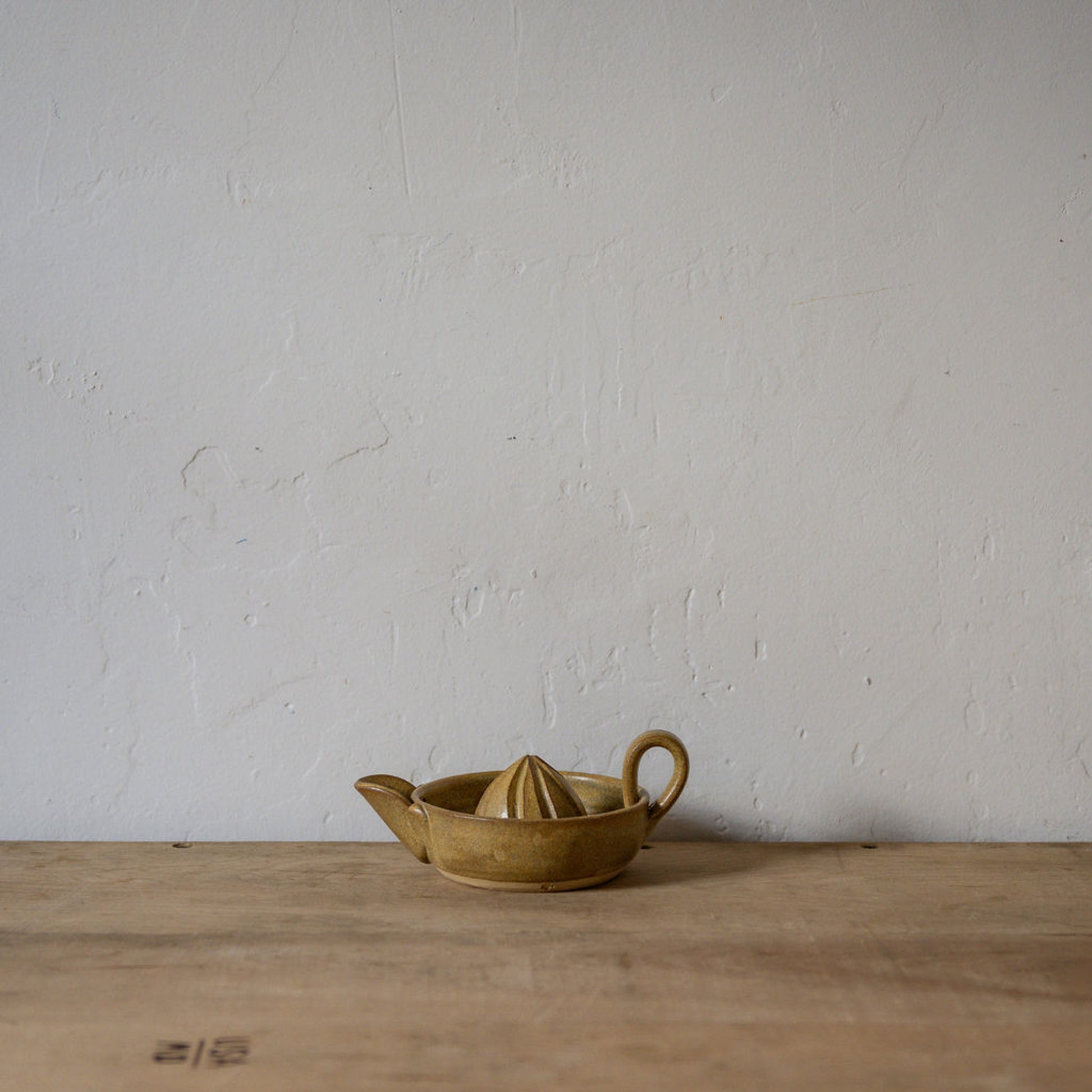 Pottery Juicer Honey | Artisanal Goods | Miss Arthur | Home Goods | Tasmania