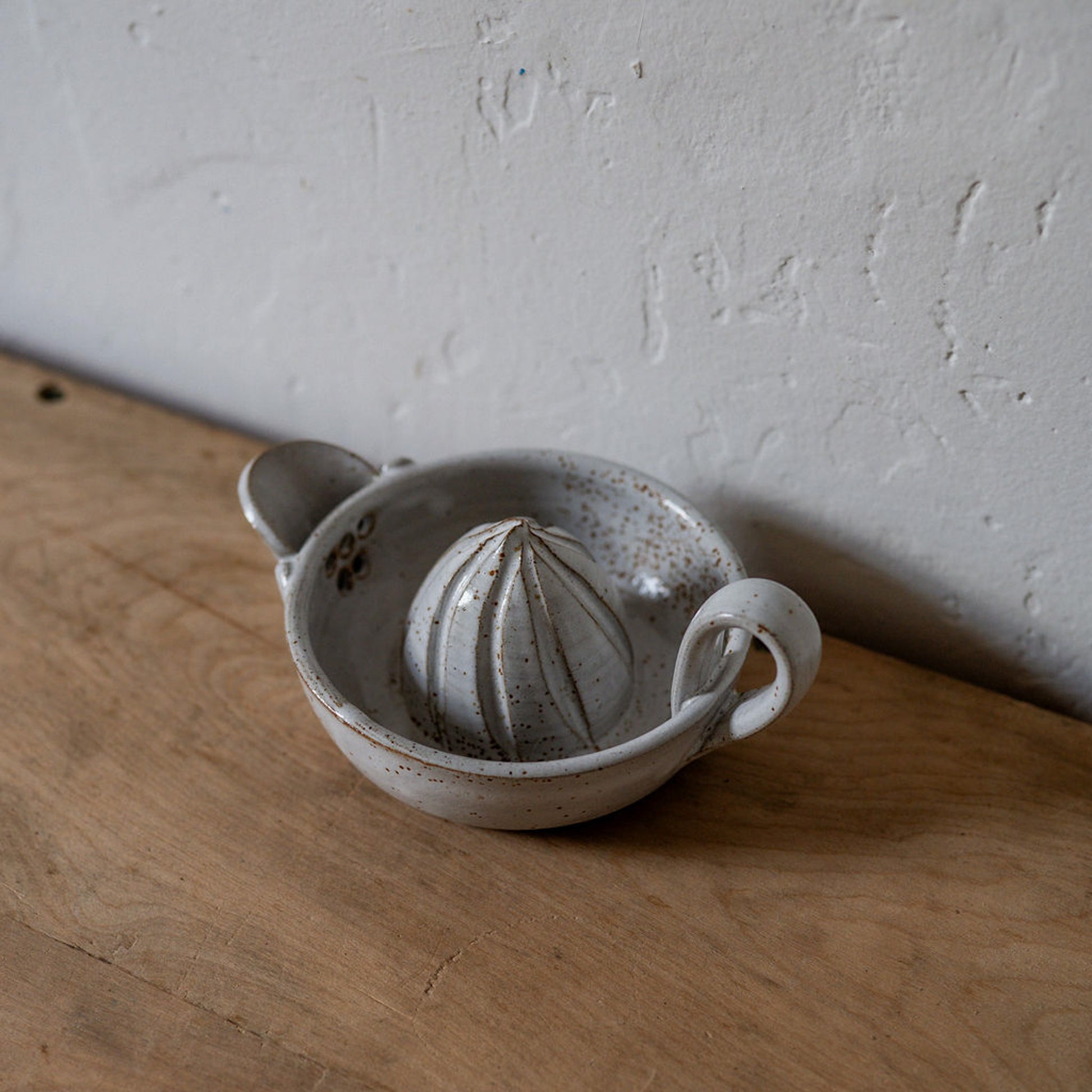 Pottery Juicer White | Artisanal Goods | Miss Arthur | Home Goods | Tasmania