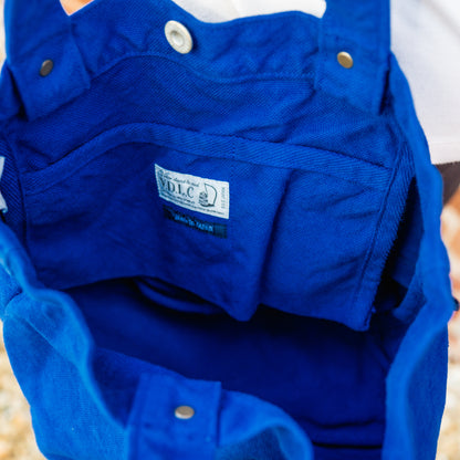 V.D.L.C Boat Shape Tote Bag Medium VC-7M Lapis