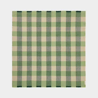 Waverley Mills Traditional Check Travel Rug Throw Acacia Green | Waverley Mills | Miss Arthur | Home Goods | Tasmania