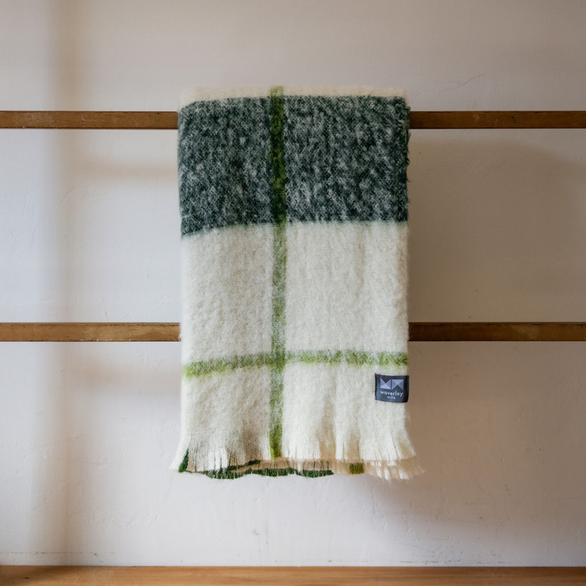 Waverley Mills Weave Throw Forest | Waverley Mills | Miss Arthur | Home Goods | Tasmania