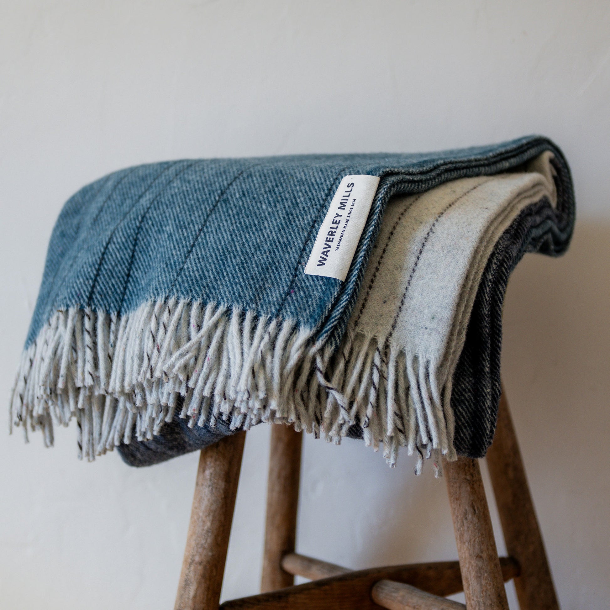 Waverley Mills Recycled Terrain Throw Three Capes | Waverley Mills | Miss Arthur | Home Goods | Tasmania