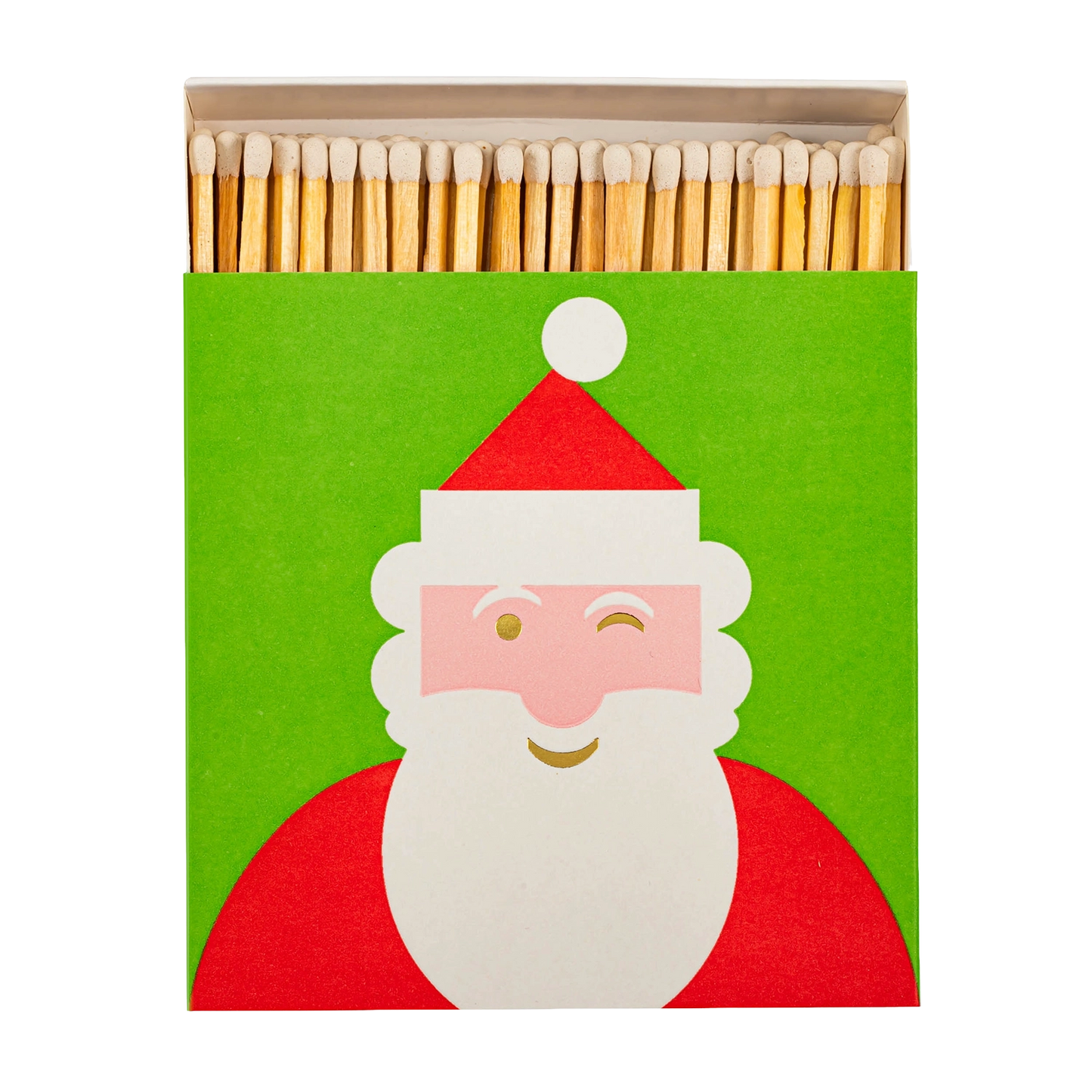 Archivist Luxury Matches Winking Santa by J. Falkner | Archivist | Miss Arthur | Home Goods | Tasmania