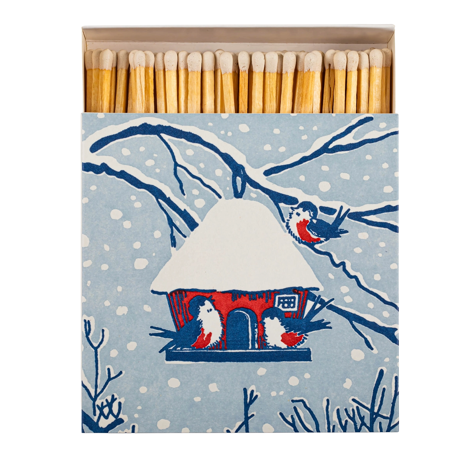 Archivist Luxury Matches Winter Birds | Archivist | Miss Arthur | Home Goods | Tasmania