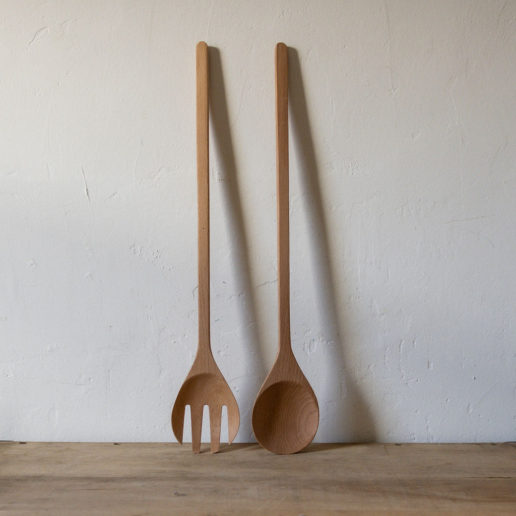 Sir|Madam Grand Wooden Salad Servers | Sir|Madam | Miss Arthur | Home Goods | Tasmania