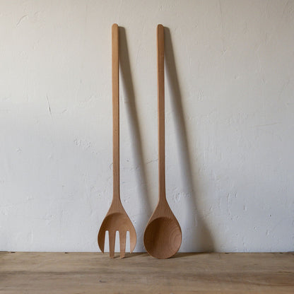 Sir|Madam Grand Wooden Salad Servers | Sir|Madam | Miss Arthur | Home Goods | Tasmania