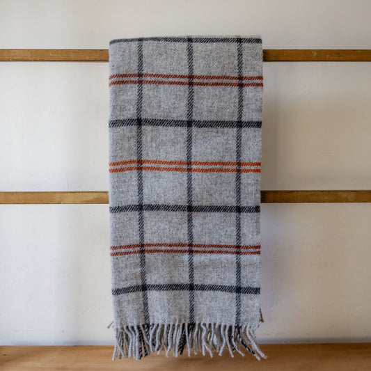 Klippan Tartan Blanket Light Grey | Klippan | Miss Arthur | Home Goods | Tasmania