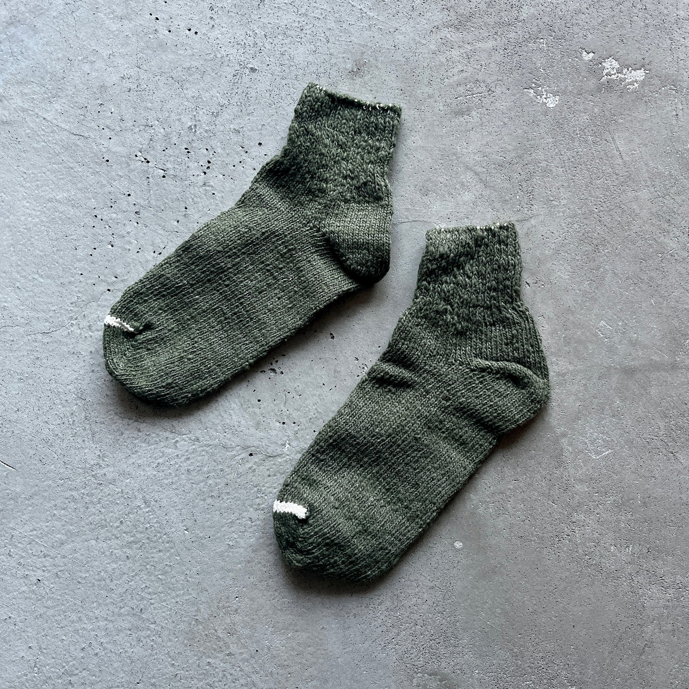 Yahae Garabou Organic Cotton Ankle Socks Green Large | Yahae | Miss Arthur | Home Goods | Tasmania