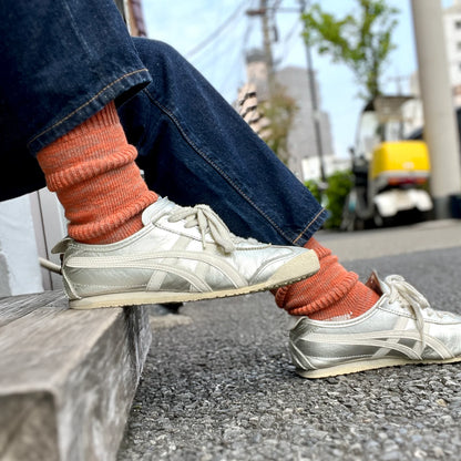 Yahae Organic Cotton Ploot Socks Orange Medium | Yahae | Miss Arthur | Home Goods | Tasmania