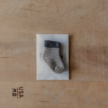 Yahae Organic Cotton Yak Pile Baby Socks Green Medium | Yahae | Miss Arthur | Home Goods | Tasmania