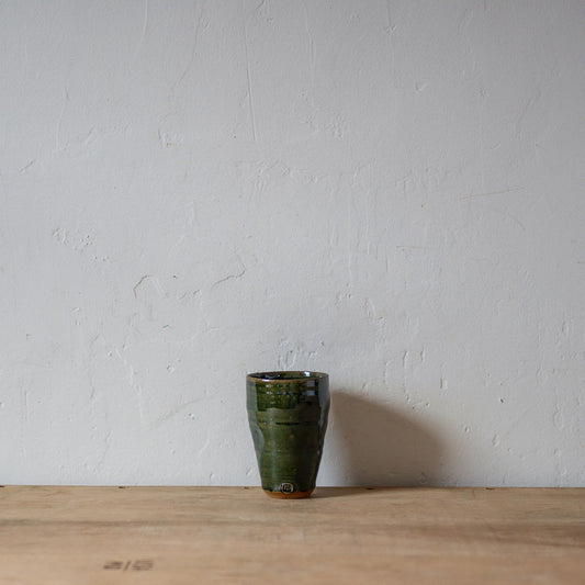 Zsolt Faludi Beaker Green Glaze | Zsolt Faludi | Miss Arthur | Home Goods | Tasmania