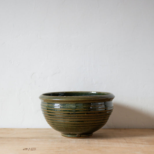 Zsolt Faludi Large Salad Bowl Green Glaze | Zsolt Faludi | Miss Arthur | Home Goods | Tasmania