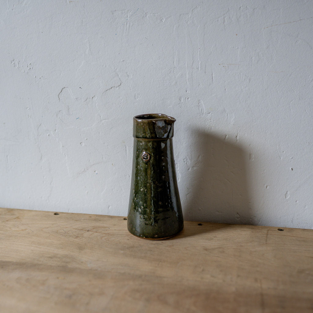 Zsolt Faludi Medium Jug Green Glaze | Zsolt Faludi | Miss Arthur | Home Goods | Tasmania