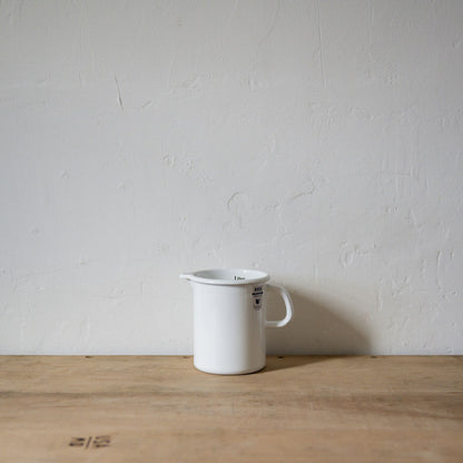 Riess Enamel Measuring Vessel White 0.5L | Riess | Miss Arthur | Home Goods | Tasmania