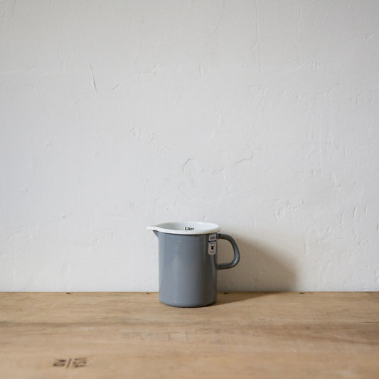 Riess Enamel Measuring Vessel Grey 0.5L | Riess | Miss Arthur | Home Goods | Tasmania