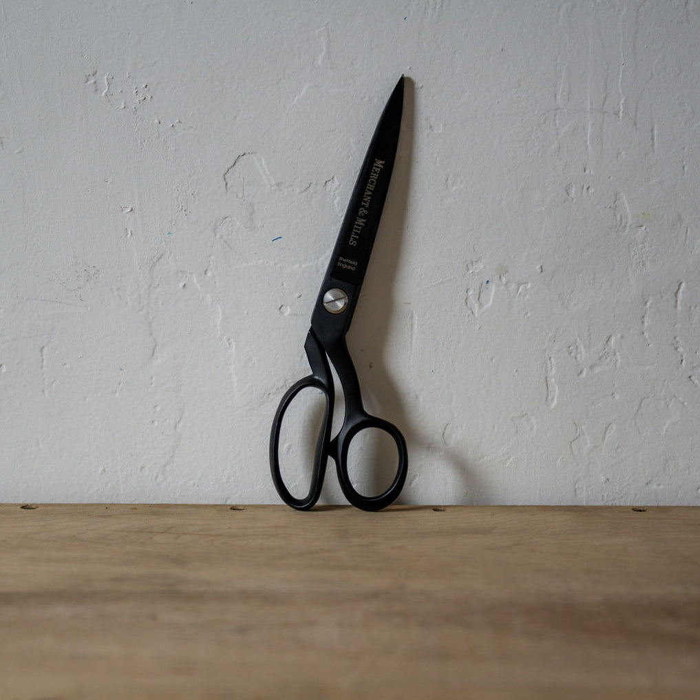 Merchant & Mills Matt Black 10" Tailor's Shears | Merchant & Mills | Miss Arthur | Home Goods | Tasmania