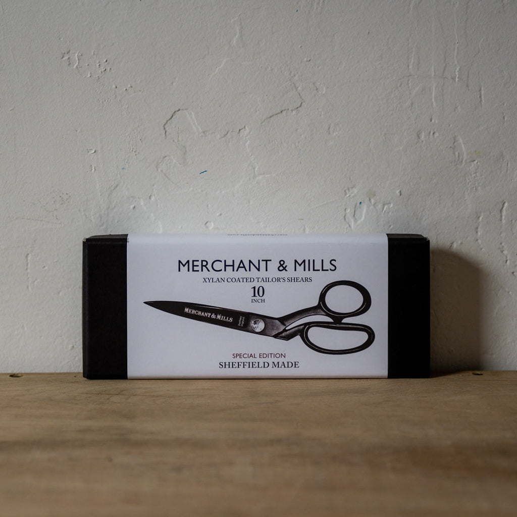 Merchant & Mills Matt Black 10" Tailor's Shears | Merchant & Mills | Miss Arthur | Home Goods | Tasmania